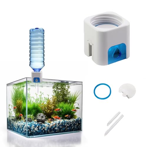 KOLIBROX Auto Top Off Water Filler - Aquarium Mini ATO System, Water Filler & Level Controller with Float Valve - Easy to ...