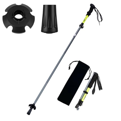 Gifts for Men Christmas Collapsible Trekking Pole, Ultralight 7075 Aluminum Hiking Stick for Women, Men & Seniors, 3-Secti...