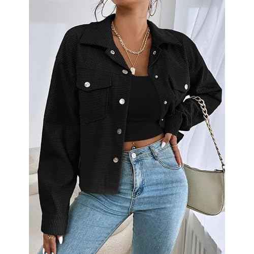 Ekouaer Long Sleeve Crop Tops for Women Scroop Neck Lightweight Basic Base Layer Thermal Undershirts Shirts