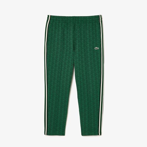 Lacoste Men's Vintage Fit Printed Monogram Track Pant