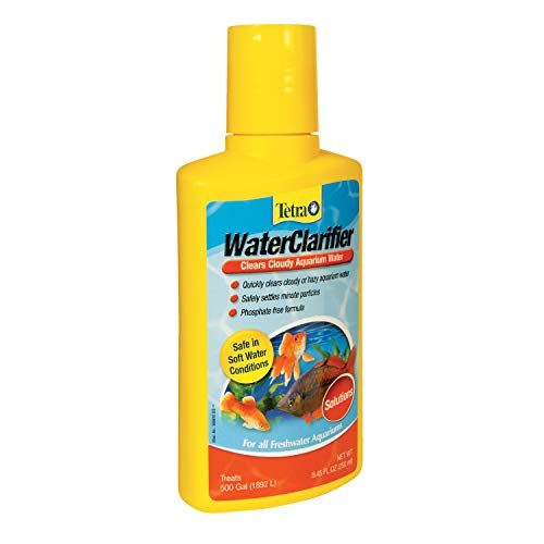Tetra Water Clarifier, Aquarium Treatment Solution, 8.45 oz, Clears Cloudy Aquarium Water, Safe to Use with Fish and Plant...