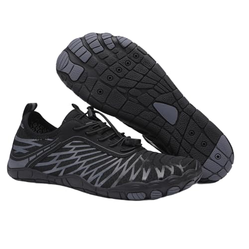 SIOSNETA Hike Barefoot Shoes for Women Men, Breathable Non-Slip Athletic Footwear, Wide Toe Water Shoes for Hiking, Non-Sl...