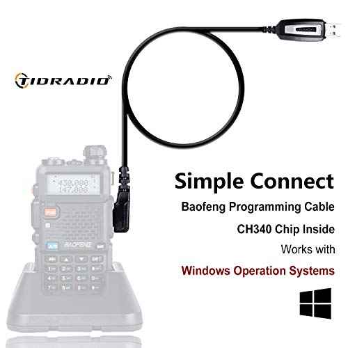 BaoFeng UV-5R 8 Watt Ham Radio BaoFeng Radio with Extra 1800mAh Battery and 771 Antenna Dual Band Ham Radio Handheld Includes Full Kit Walkie Talkie