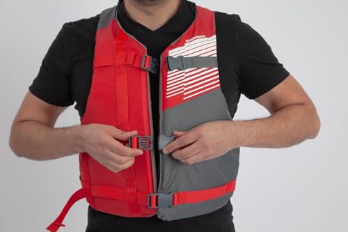 Stohlquist Kids Life Jacket 50-90 lbs - Coast Guard Approved Life Vest - Type III PFD for Boys and Girls - Secure & Adjust...