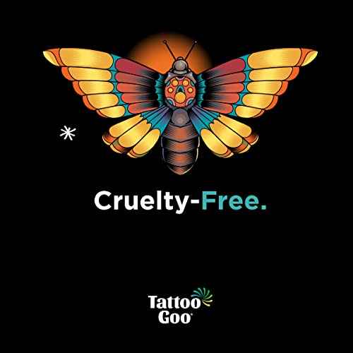 Tattoo Goo Cleansing Soap, 3 oz, For Piercing & Tattoo Aftercare, Hydrates and Cleans Dirt, pH Balanced Soap, Leaves No Residue, No Fragrance, Alcohol, Laonin or Petroleum Jelly