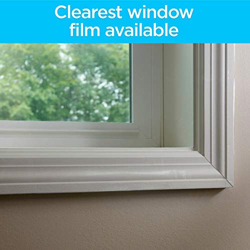 3M Indoor Window Insulation, Insulator Kit for 3 Windows 3ft x 5ft, Keeps Cold Air Out and Warm Air In, Includes Heat Shri...