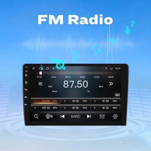 [2G+32G] 9" Carplay Android Auto Touchscreen Autoradio Car Stereo GPS Navigation FM Radio Head Unit WiFi Mirror Link Multi...