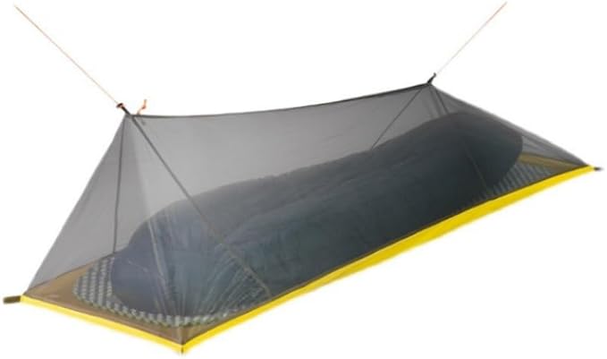 HIKEBURGER Jian Sleeping Bag Survival Bivy Sack,Ultralight 1 Person Trekking Tent,Outdoor Insect-Proof for Bacakpacking,Cl...