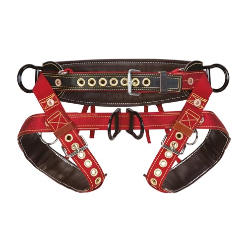 Weaver Leather WLC 560 2 Floating Dee with Padded Nylon Leg Straps