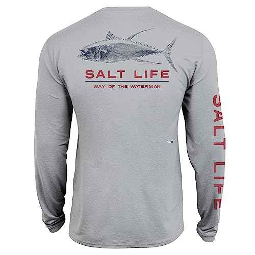 Salt Life Men's Deep Ventures Long Sleeve Performance Tee