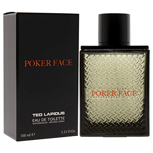 Ted Lapidus Poker Face EDT Spray Men 3.4 oz