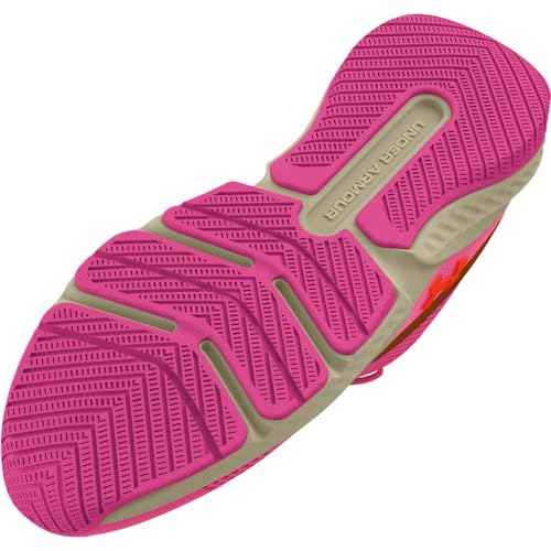Under Armour Women's Dynamic Select, (601) Fluo Pink/Copper Penny/Phoenix Fire, 8.5, US