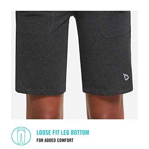 baleaf Women's Bermuda Long Shorts 10" Knee Length High Rise Athletic Shorts Pull On Workout Walking Golf Running Summer