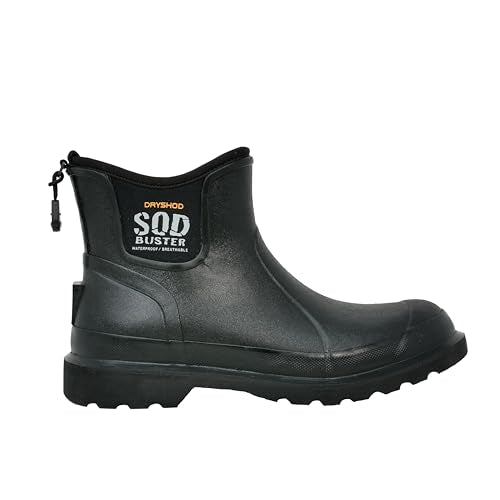 Dryshod Men's Sod Buster Garden Ankle Work Boots | Waterproof |Moisture Wicking