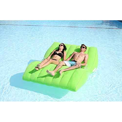Airhead SUN COMFORT COOL SUEDE Double Zero Gravity Lounge, Lime