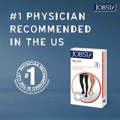 Jobst Relief 20-30 Closed Toe Beige Compression Pantyhose, Small