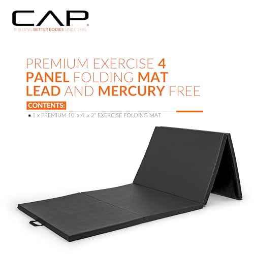 CAP Barbell All Purpose Folding Anti Tear Exercise Training Aerobic Fitness Gym & Gymnastics Balance Mat | Multiple options