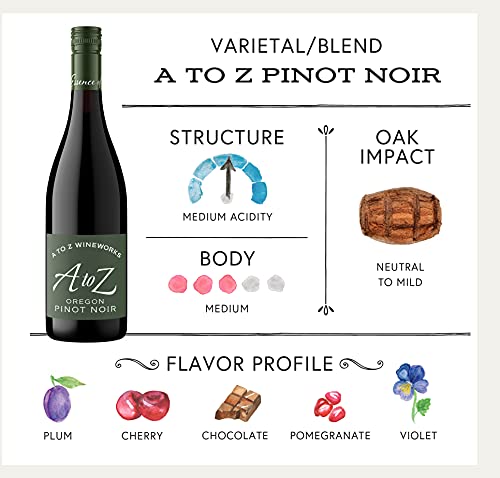 A To Z Wineworks Oregon Pinot Noir, 750 ml