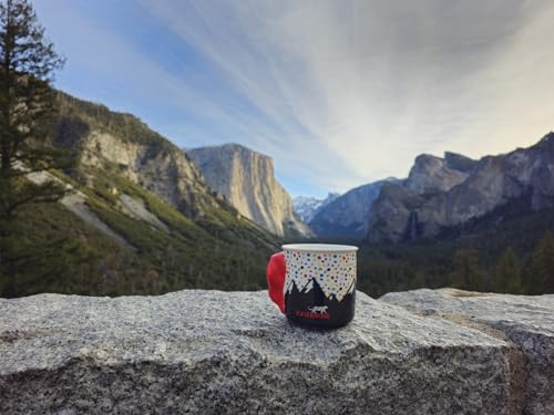 KAIZENINE Rock Climbing Mug Cup Bouldering Finger Strength Gift for Climber Bouldering Coffee Cup Present for Climber Clim...