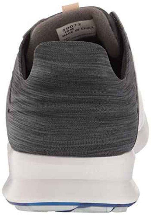 FootJoy Men's Stratos Previous Season Style Golf Shoe, White/Charcoal, 7.5 Wide