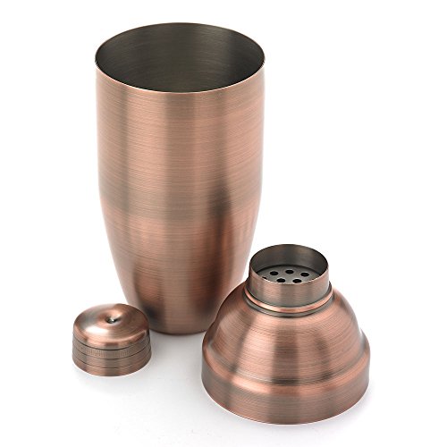 Barfly Cocktail Shaker, 24oz (700 ml), Antique Copper,M37039ACP