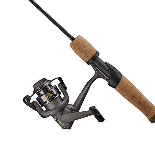 Berkley Lightning Ice Fishing Combo, Black, Grey, 28" - Medium Light - 1pc