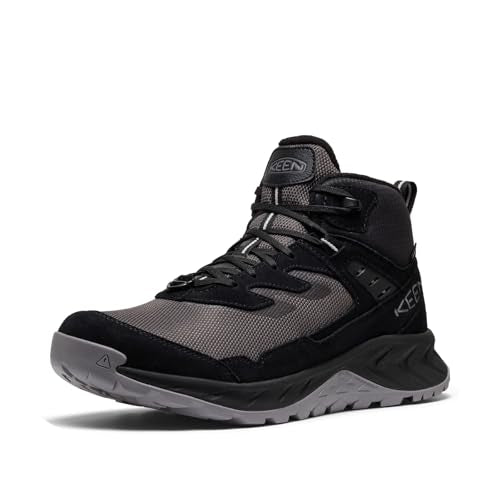KEEN Men's Hightrail Mid Height Durable Insulated Leather Waterproof Snow Hiking Boots
