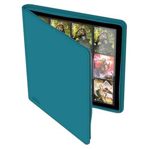 Ultimate Guard Zipfolio 480 ? 24 Pocket XenoSkin (Quadrow) Petrol