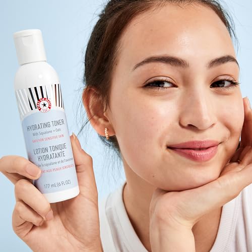 First Aid Beauty - Hydrating Toner with Squalane and Oats, Natural Wild Oat Skin Calming Toner, Helps Reduce Lines & Wrink...