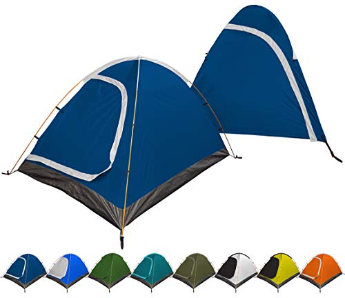 REVALCAMP Two Person Tent - Waterproof & Windproof 4 Season Tents for Camping, Backpacking & Hiking - Durable & Easy to Se...
