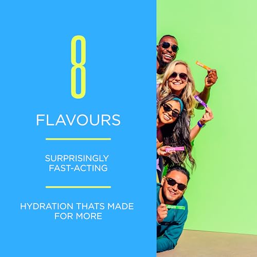 AdvoCare Rehydrate Electrolyte Drink Mix - Hydration & Recovery Drink with Sodium, Potassium & More - 15 Servings - Variet...