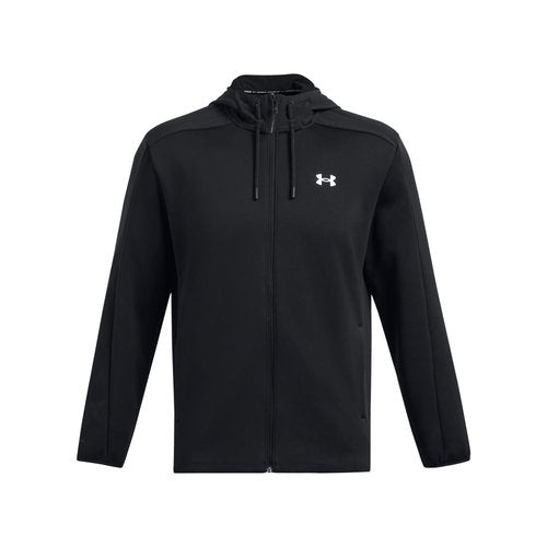 Under Armour Men's Essential Swacket, (002) Black / / White, X-Large