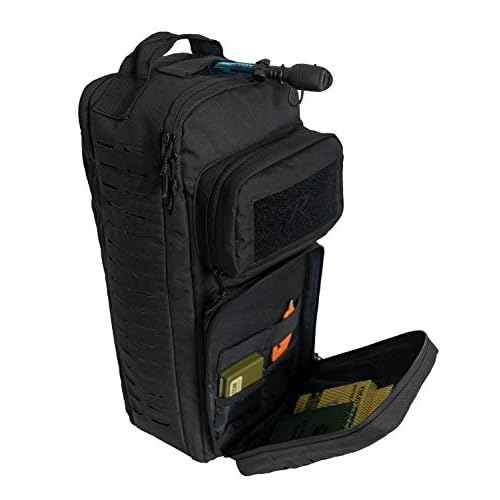 Rothco Tactical Single Sling Backpack With Laser Cut MOLLE (Black)