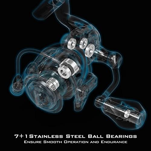 KastKing Zephyr Dual Tip Fishing Rod & Reel Combo, 7' ML & M Spinning Rod, Size 4000