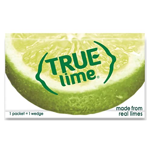 True Citrus TRUE LIME Water Enhancer, Bulk Dispenser, 100 Count (Pack of 1), 0 Calorie Drink Mix Packets For Water, Sugar ...