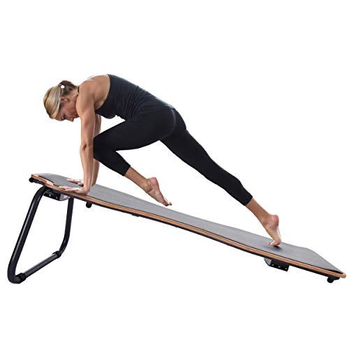 Stamina Juvo Board - Balance Board - Slant Board for Yoga, Pilates, Stand Up Paddle, Surf Training & Balance Training with...