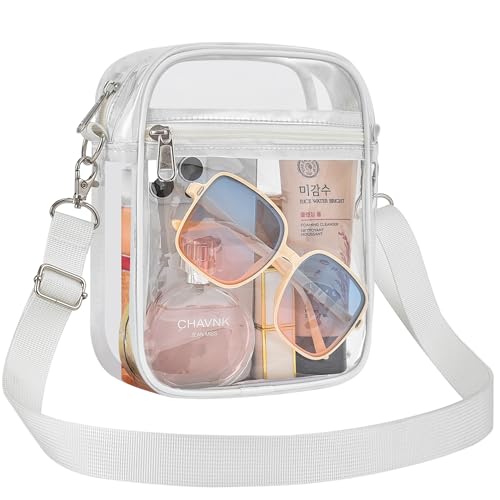 Clear Bag for Stadium Events Small Mini Clear Purse Bag for Stadium Concerts Sports Events Festivals