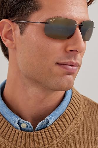 Maui Jim Polarized Men's and Women's Breakwall Rimless Sunglasses