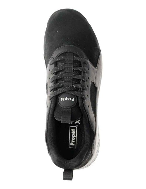 Propét Men's Visp Waterproof Shoe, Black Suede 10 XX-Wide US