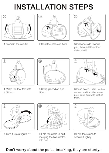 Pop Up Tents for Camping 1 Person 2 Person Waterproof Military Popup Tent Camping Easy Up Camping Tents Instant Tent