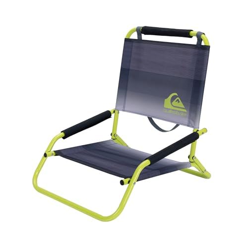 Quiksilver Low Beach Chair – Lightweight Folding Chair – Portable and Durable Chairs for Beach, Patio, Camping Chair, or S...