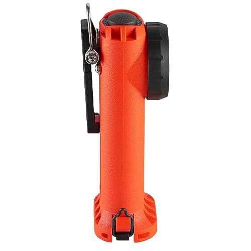 Streamlight 90950 Survivor X 250-Lumen Right-Angle Firefighter's Flashlight with Three (3) "AA Alkaline Batteries, Orange