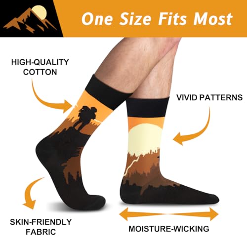 AGRIMONY I'd Rather Be Funny Socks- Novelty Cool Socks for Men Women Teen- Fathers Christmas Birthday Gifts Stocking Stuffers