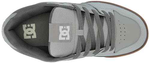 DC Men's Pure Casual Skate Shoe Carbon/Gum 9