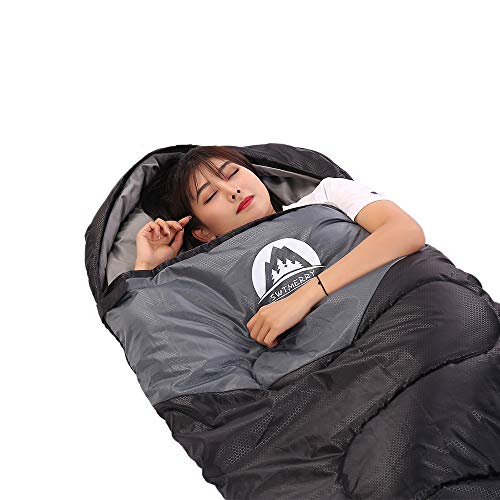 SWTMERRY Sleeping Bag 3 Seasons (Summer, Spring, Fall) Warm & Cool Weather - Lightweight,Waterproof Indoor & Outdoor Use f...
