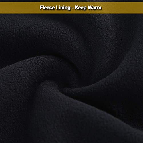 Sireck Cold Weather Balaclava Ski Mask, Water Resistant and Windproof Fleece Thermal Face Mask, Cycling Motorcycle Neck Wa...