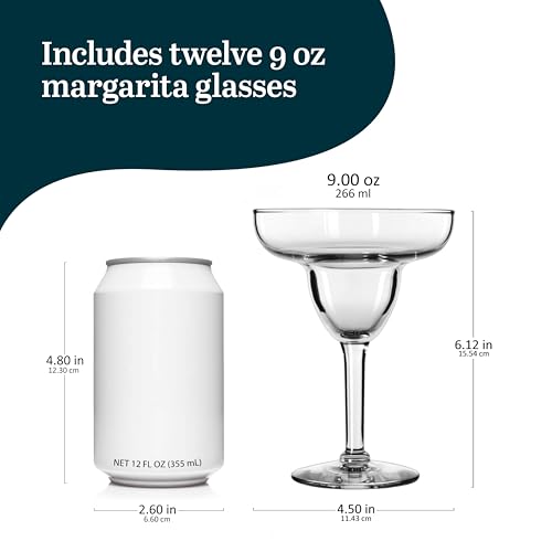 Libbey Margarita Party Glasses, Set of 12