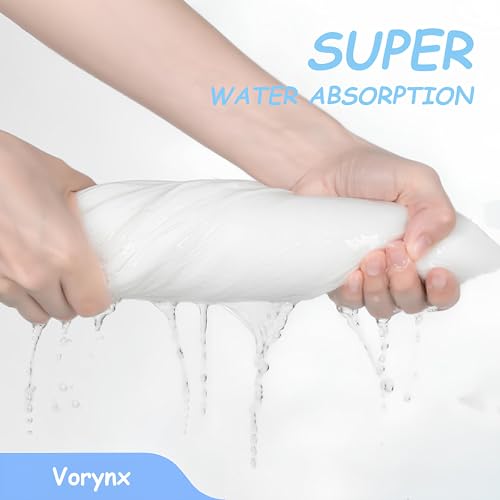 10-Pack Extra Large Disposable Compressed Towels | 70 x 140 cm Bath Towels/Travel Towels | Quick-Drying, No Rinsing Requir...