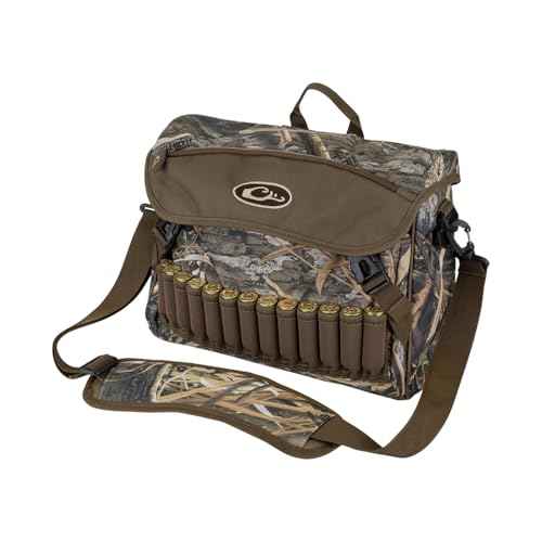 DRAKE Durable Water-Resistant Versatile Waterfowl Hunting Everyday Carry Shoulder Bag 2.0 w/Adjustable Strap - 13"Lx9"Hx5"D