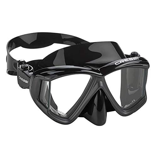 Cressi Perfect View Scuba and Snorkeling Mask in Pure Comfortable Silicone - Liberty Quattro: Designed in Italy